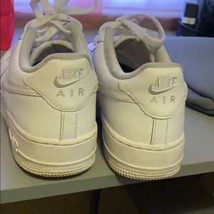 White Air Force 1s